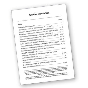 Sanitäre Installation