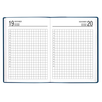 Taschenagenda (kariert)
