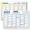 Plakatkalender mit 6 Monatsansicht
