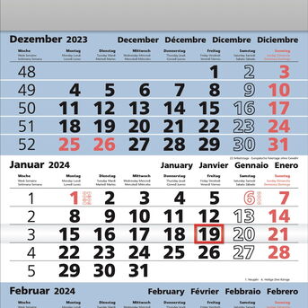 Bild Art Nr  704 3 Monatskalender Main B64044d0