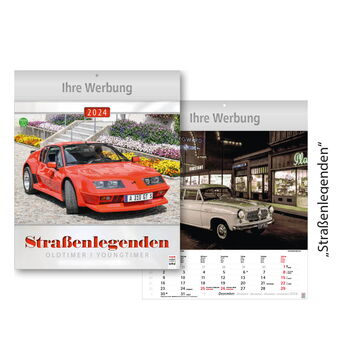 Monatskalender Straßenlegenden