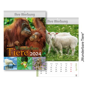 Bild-Monatskalender Wunderbare Tiere