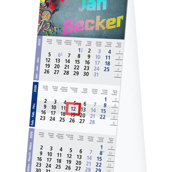 MagicPix 3-Monats-Tischkalender