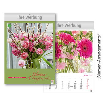 Bild-Monatskalender Blumen-Arrangements
